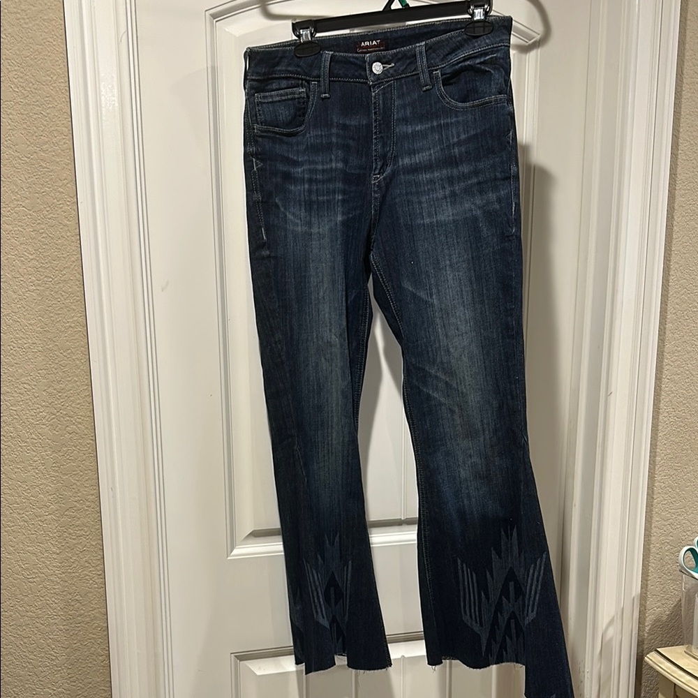 Ariat High Rise Chimayo Bottom Flare Jeans
